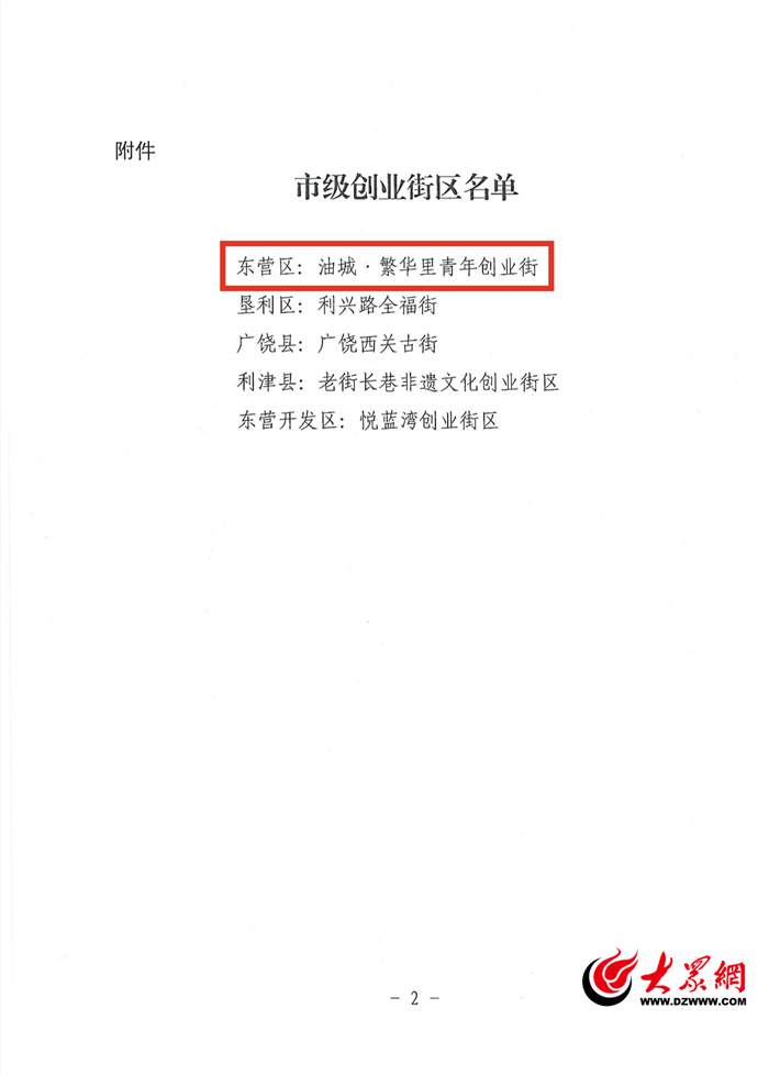 不朽情缘模拟器喜报！油城·繁华里青年创业街获评市级创业街区(图5)